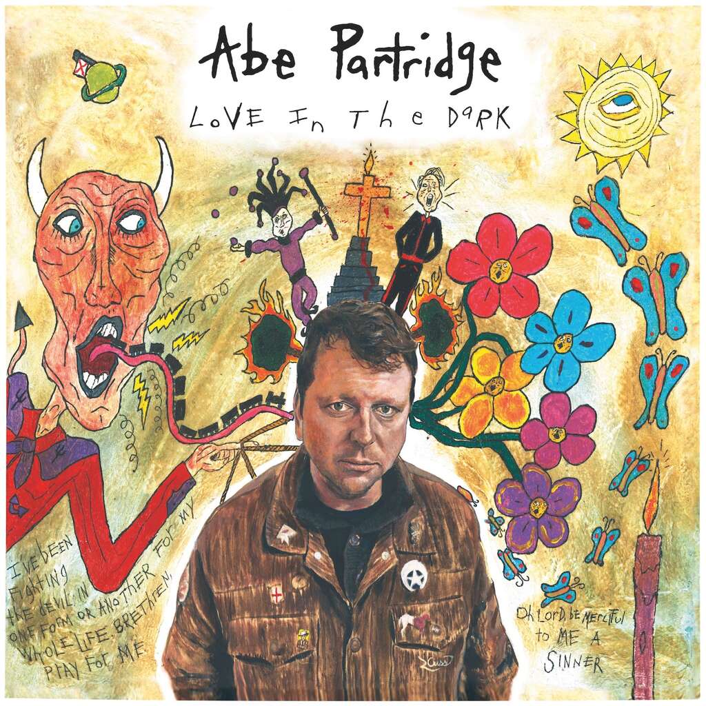 Abe Partridge 'Love In The Dark' album cover artwork